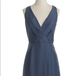 J Crew Liza Dress in Slub Silk